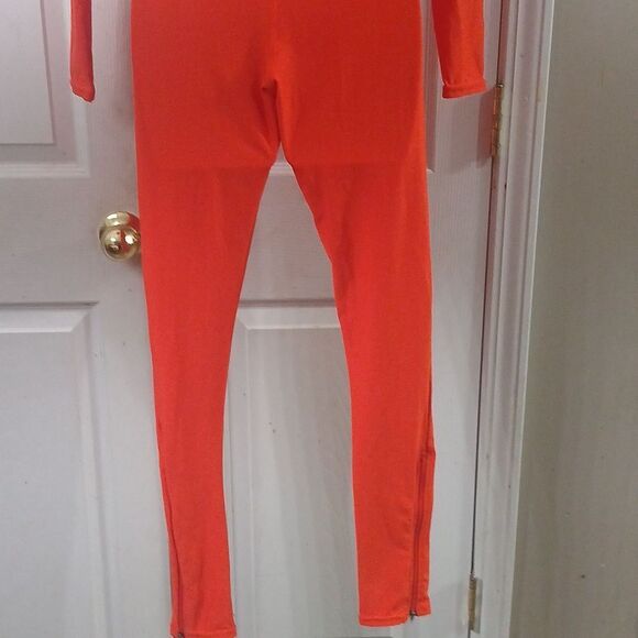 Nike long sleeve bodysuit Auburn Tigers fitted sexy dedicated fan gameday Sz M - Picture 8 of 10
